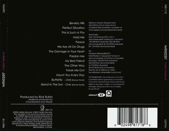 Album Back Cover