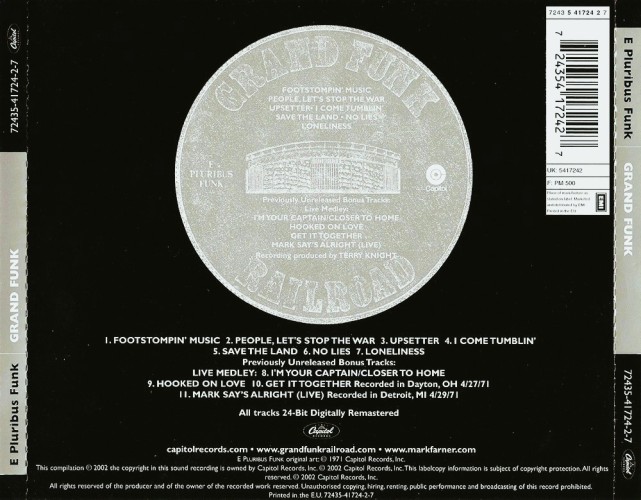 Album Back Cover