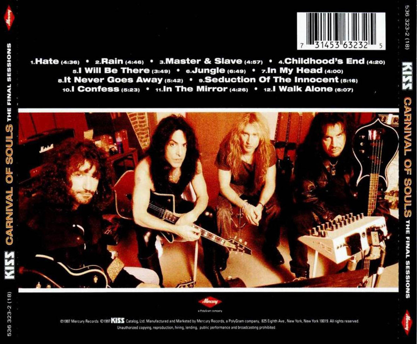KISS - Carnival of Souls: The Final Sessions | TheAudioDB.com