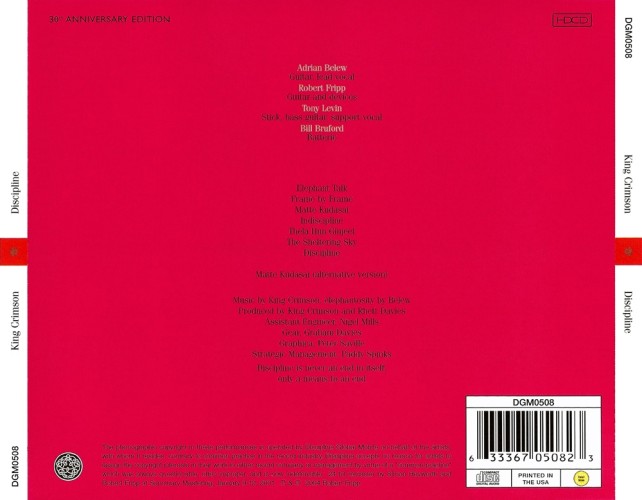 Album Back Cover