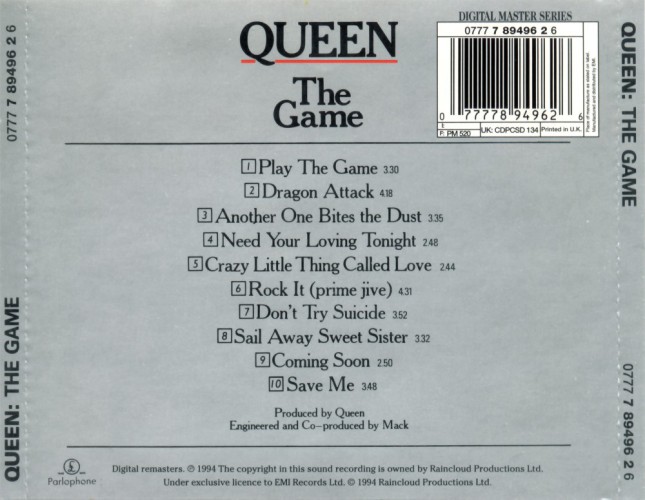 Album Back Cover