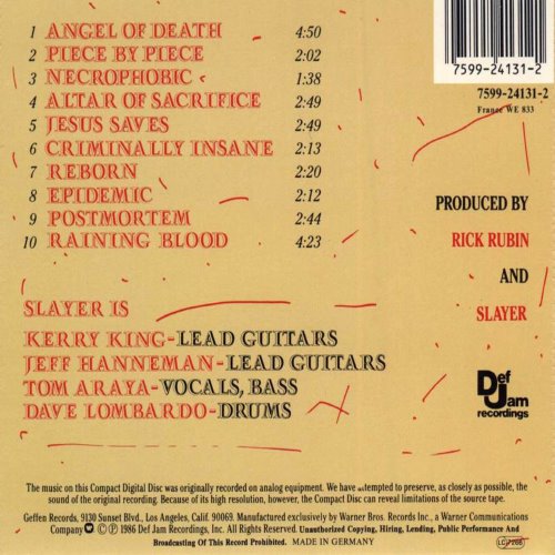 Album Back Cover