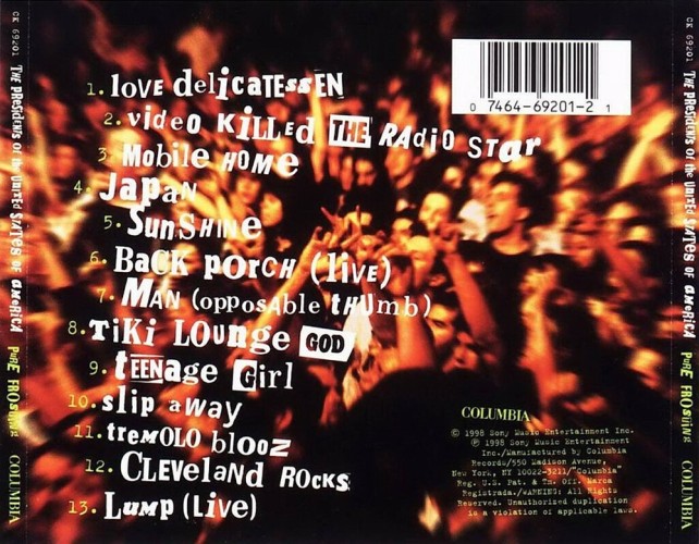 Album Back Cover