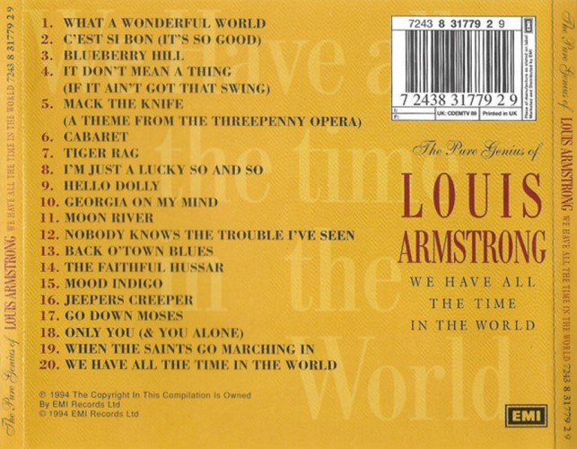 Album Back Cover