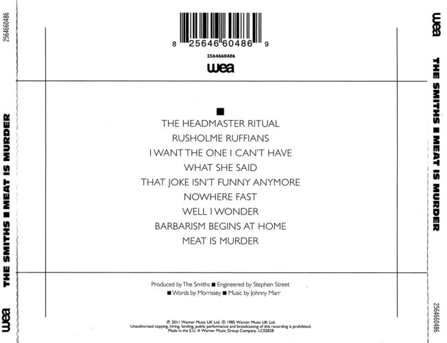 Album Back Cover