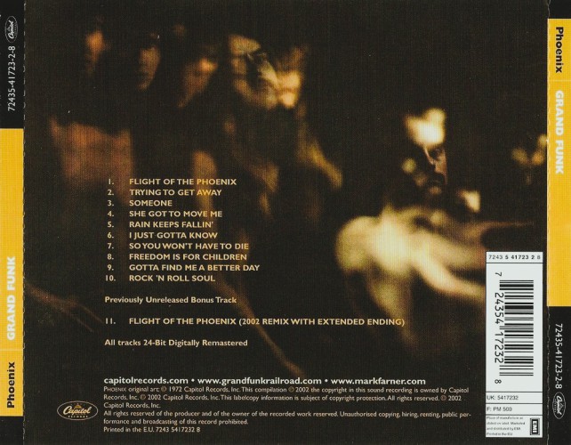 Album Back Cover