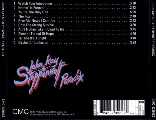 Album Back Cover