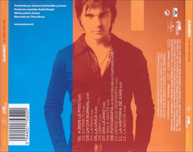 Album Back Cover