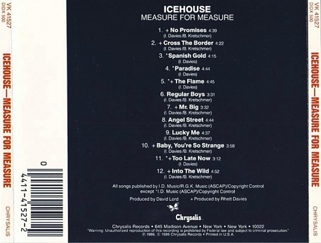 Album Back Cover