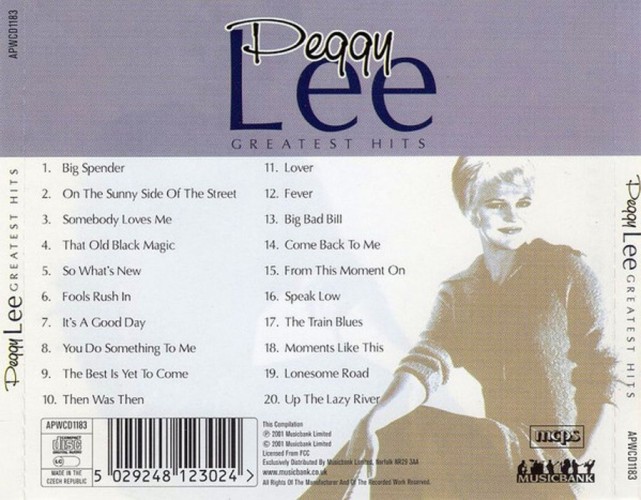 Album Back Cover