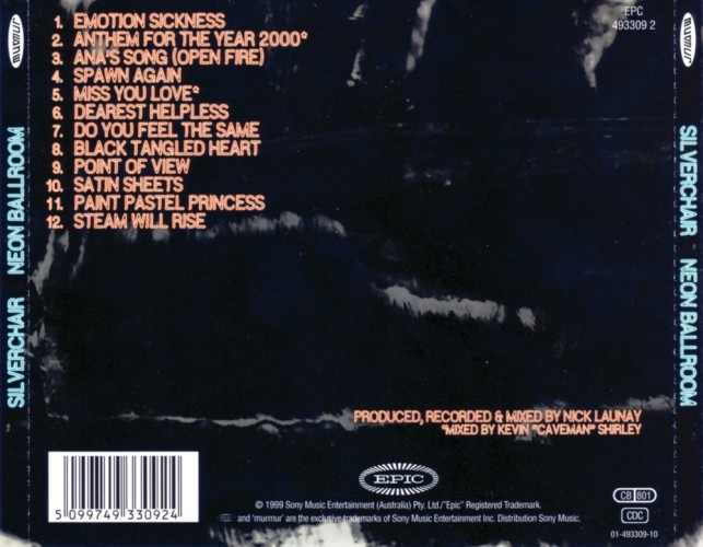 Album Back Cover