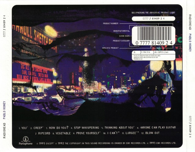 Album Back Cover
