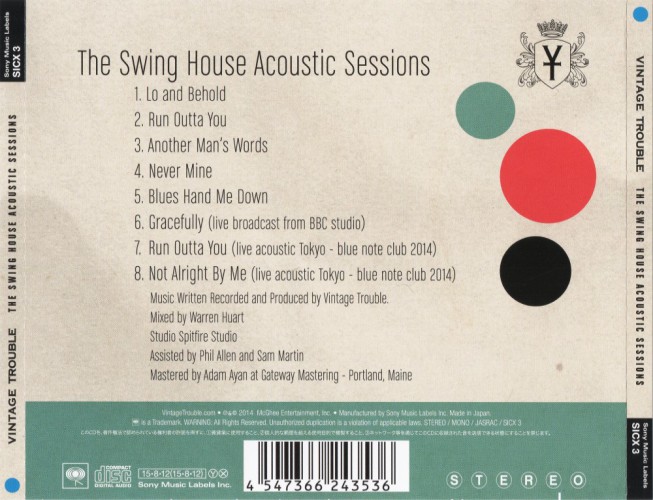 Album Back Cover