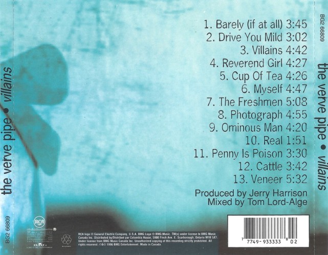 Album Back Cover