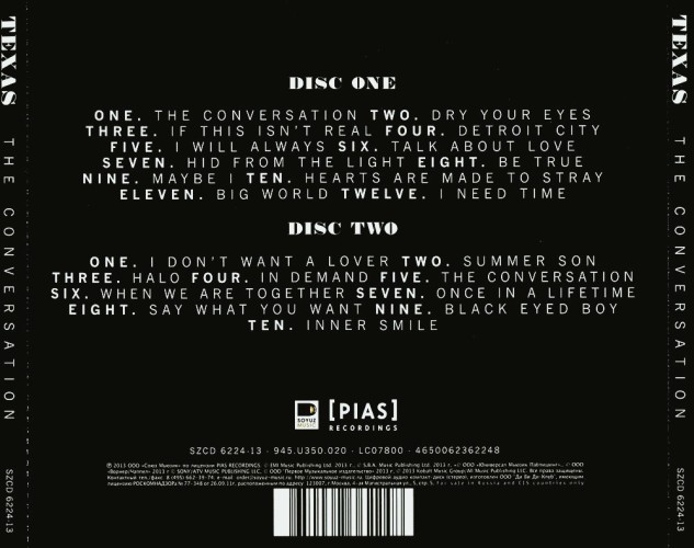 Album Back Cover