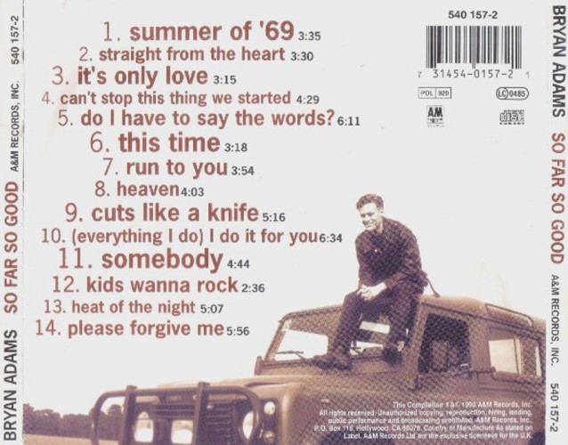 Album Back Cover