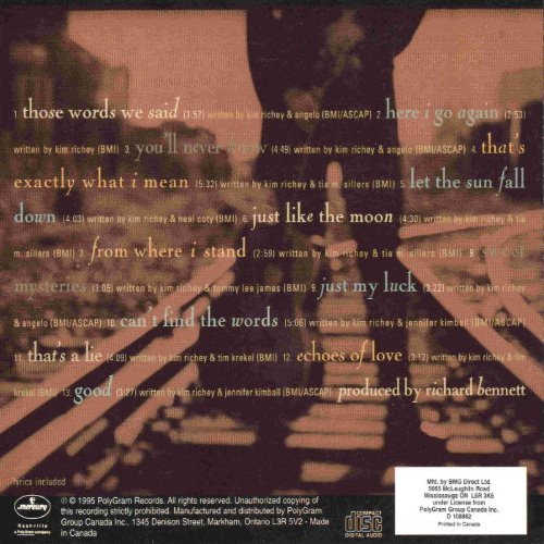 Album Back Cover