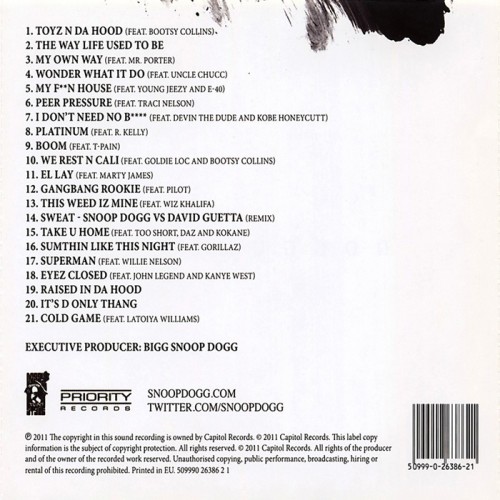 Album Back Cover