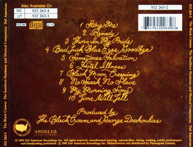 Album Back Cover