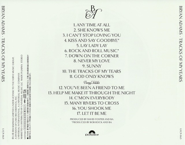 Album Back Cover