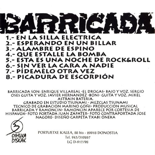 Album Back Cover