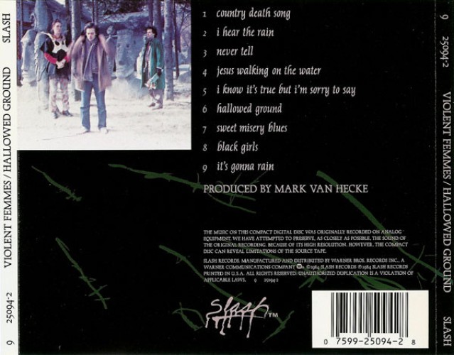 Album Back Cover