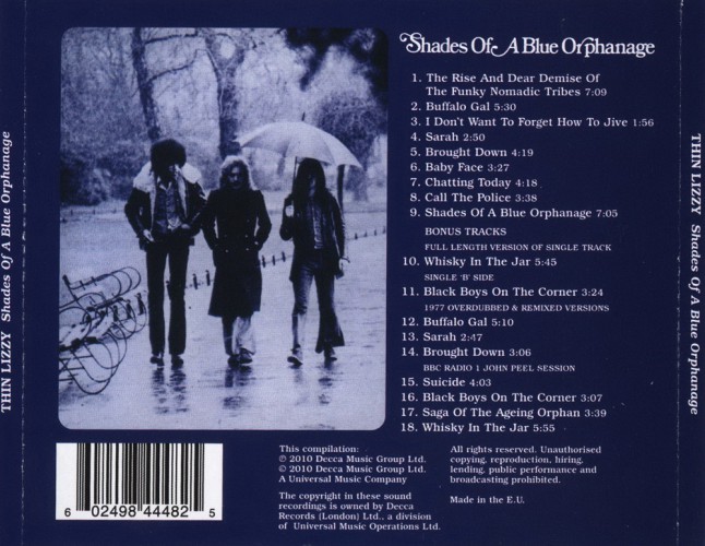 Album Back Cover