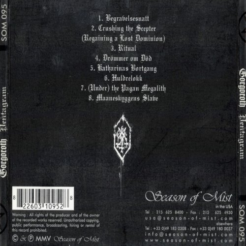 Album Back Cover