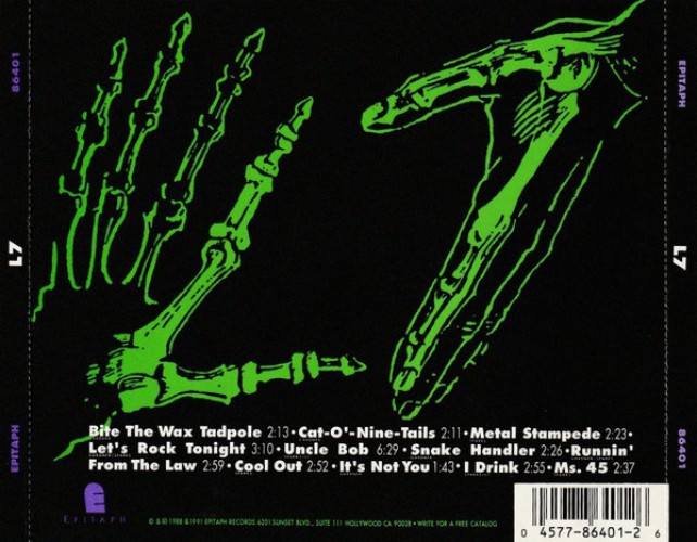 Album Back Cover
