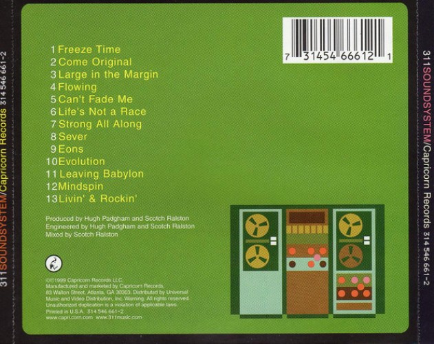 Album Back Cover