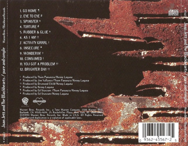 Album Back Cover
