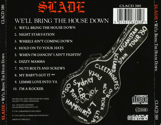 Album Back Cover