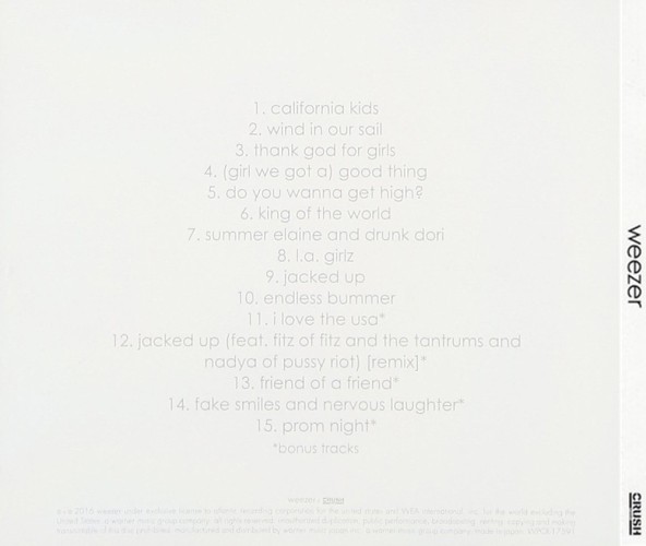 Album Back Cover