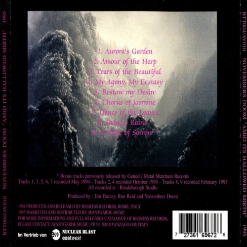 Album Back Cover