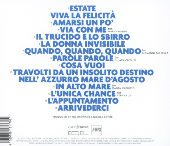 Album Back Cover