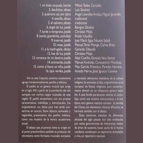 Album Back Cover