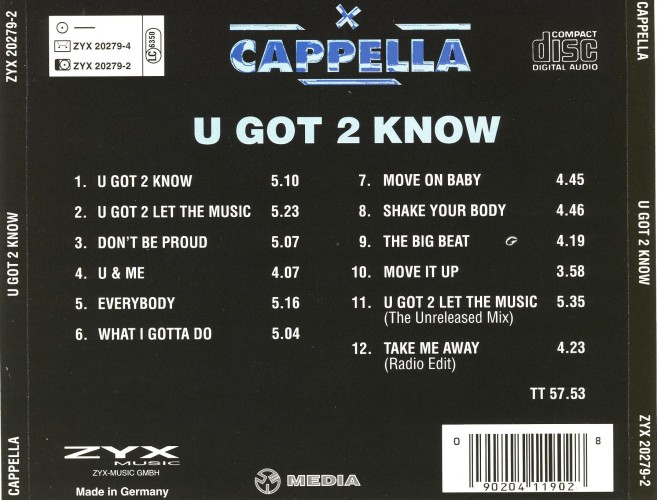 Album Back Cover