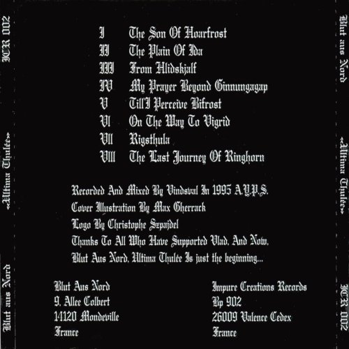Album Back Cover