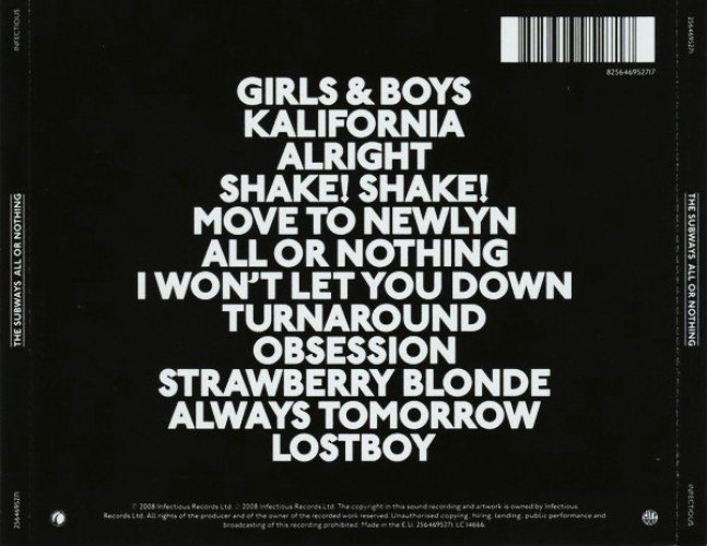 Album Back Cover