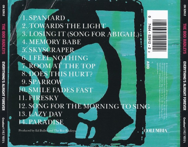 Album Back Cover