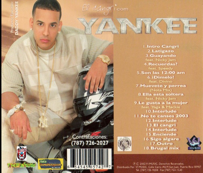 Daddy Yankee - El Cangri.com in English | TheAudioDB.com