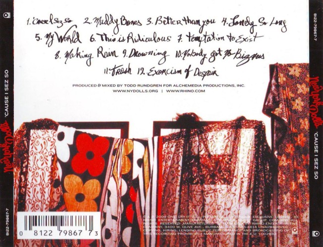Album Back Cover