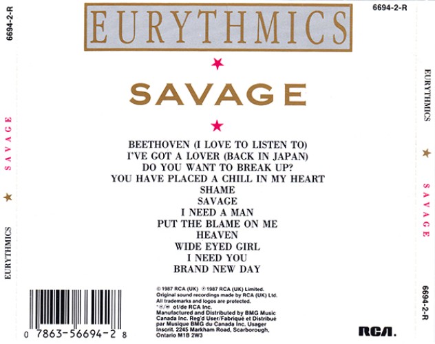 Album Back Cover