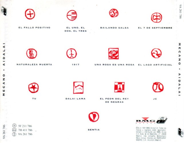 Album Back Cover