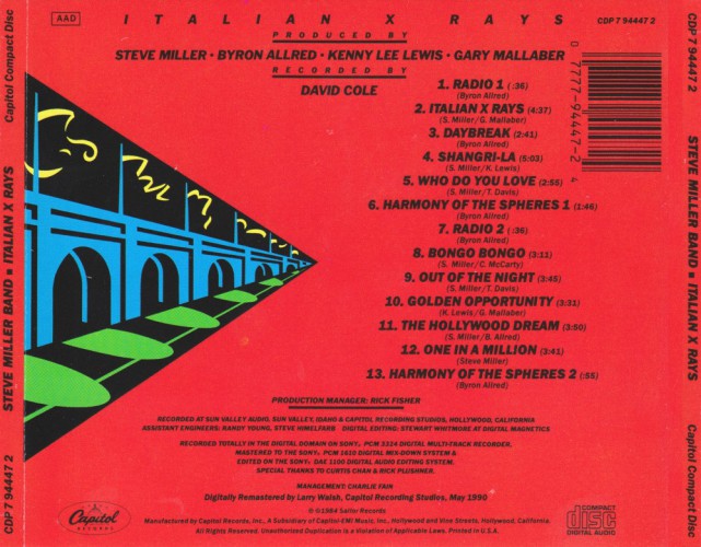 Album Back Cover