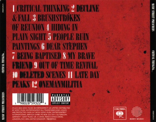 Album Back Cover