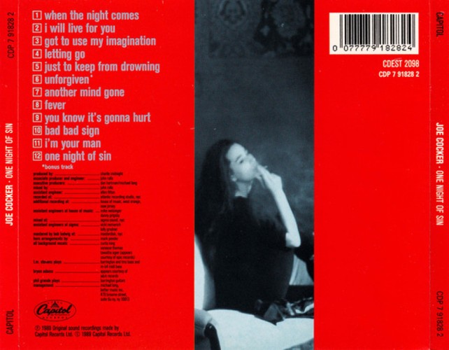Album Back Cover