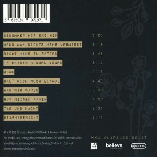 Album Back Cover
