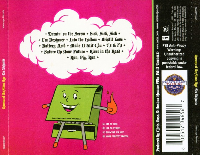 Album Back Cover