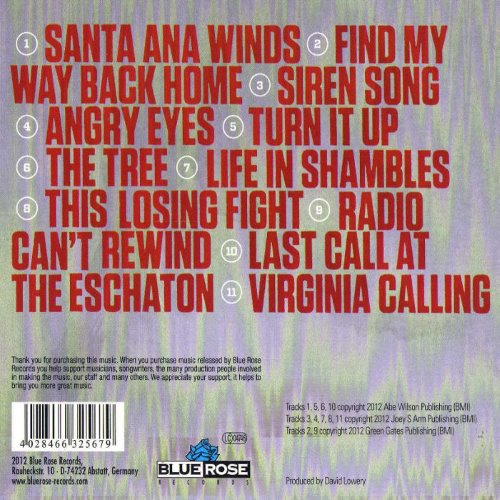 Album Back Cover